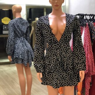 trendy mini loose dress
